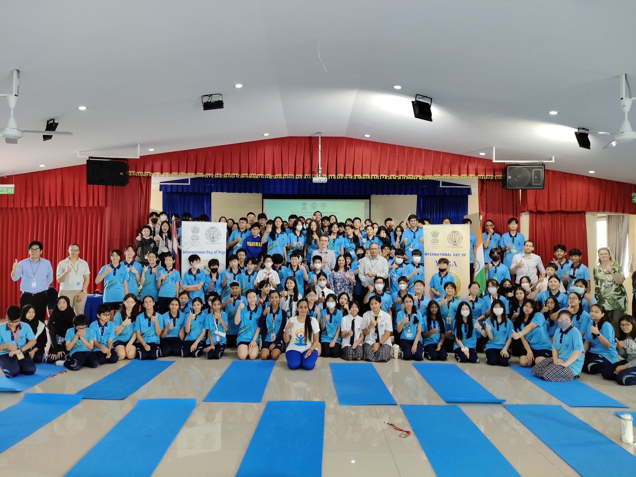 Inspiring Young Minds: Yoga Session at International Pioneers School as a Precursor to International Day of Yoga 2025